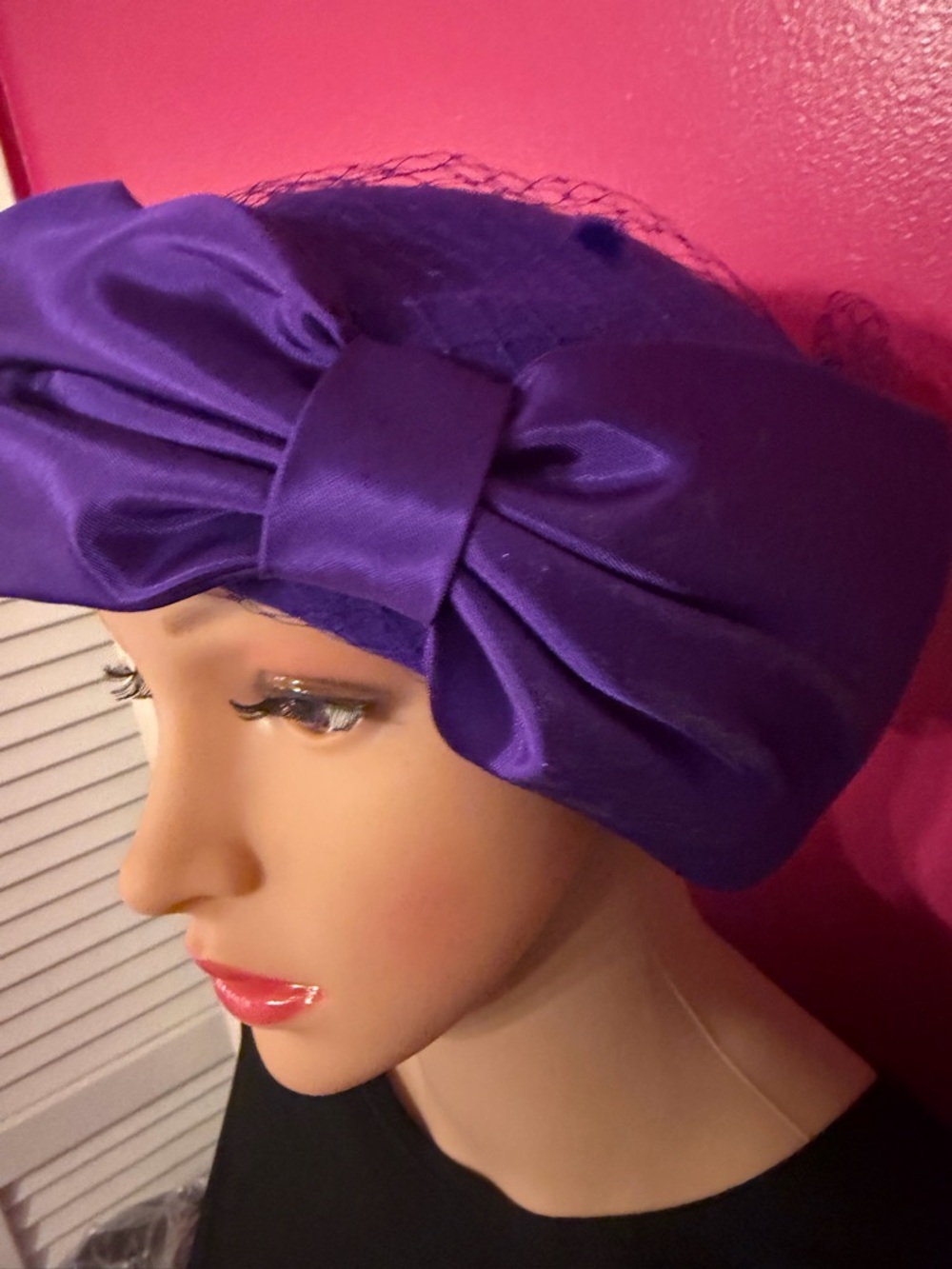 Purple Women’s Hat - Classic Felt Fashion